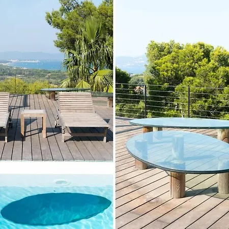 12 Couchages, Piscine 16x4, Vue Mer. הייר